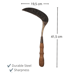 Handheld Grass Harvesting Knife - 41.5 cm
